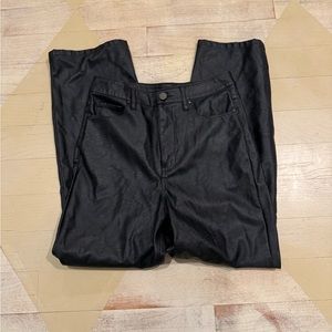 Blank NYC Cropped Faux Leather Pants